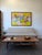 Brown Vintage Refurbished Walnut Coffee Table For Sale - Image 8 of 11