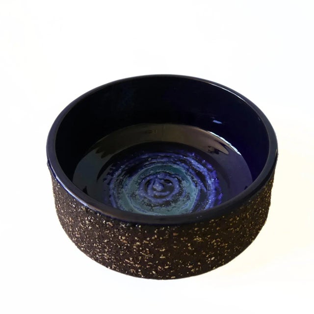 Vintage Handmade Ceramic Bowl from THO, Nittsjö, Sweden For Sale - Image 6 of 6