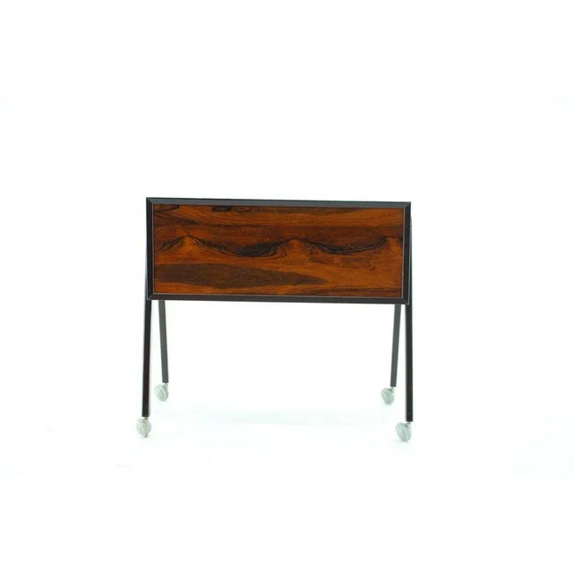 Brown Design Sewing Cabinet, Denmark. 1960s For Sale - Image 8 of 9