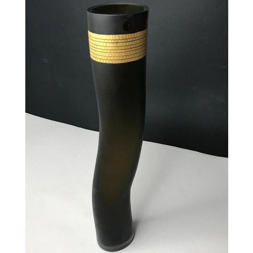 Modern Pizzicati Vase in Murano Glass by N. Moretti for Salviati, Venice, Italy For Sale - Image 14 of 14