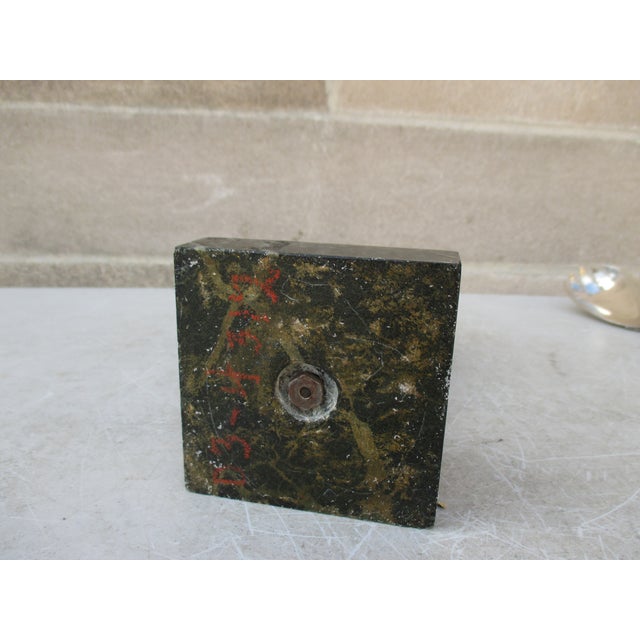 Metal Le Verrier Bronze Lady Mascot Hood Ornament Circa 1930s For Sale - Image 7 of 7