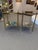Neoclassical Side Tables in Brass and Oxidized Mirros, 1960, Set of 2 For Sale - Image 8 of 12