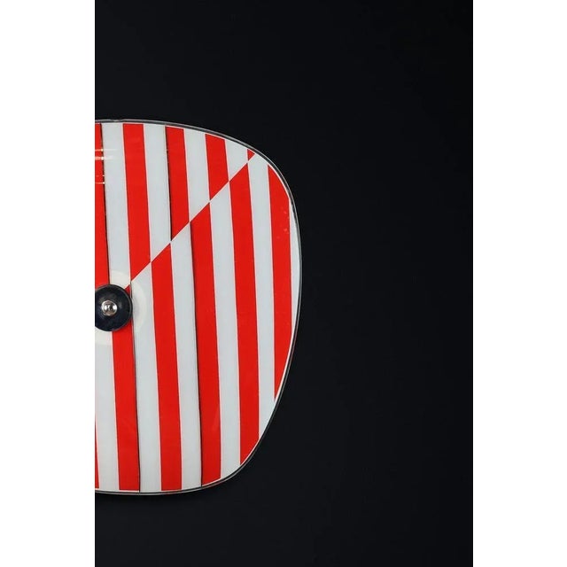 Mid-Century Hanging Brussels World Expo Wall Light in Glass, 1958 For Sale - Image 6 of 9