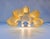 Vintage Italian Murano Wall Lights with Caramel Lattimo Glass Petals in the Manner of Mazzega, 1990, Set of 2 For Sale - Image 15 of 18