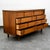 1960s Mid Century Modern Credenza Dresser 8 Drawers Thomasville Walnut, Attributed For Sale - Image 5 of 11