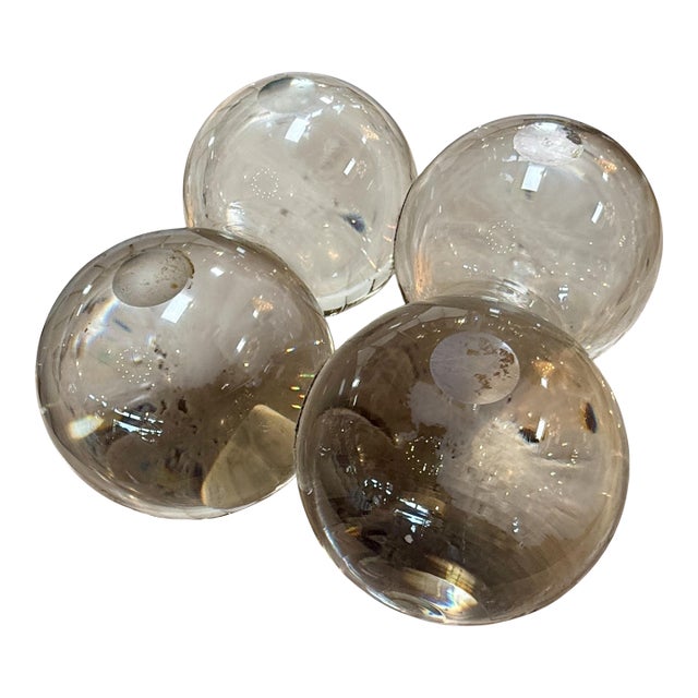 Murano Glass Decorative Spheres (Set of 4) For Sale