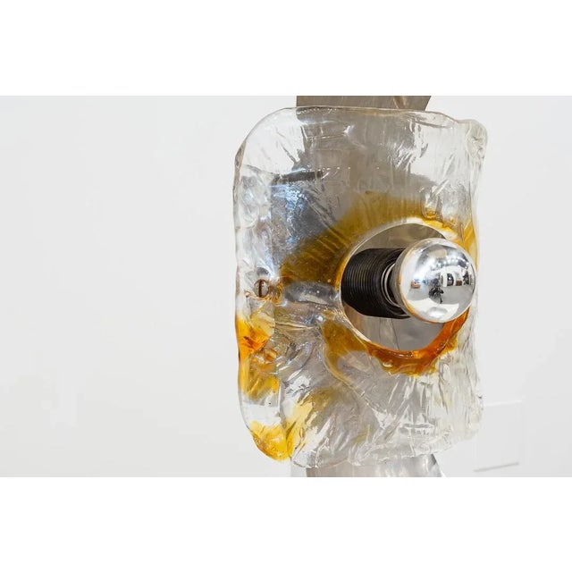 Gray Table Lamp in Murano Glass, 1970s For Sale - Image 8 of 8