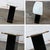 Late 20th Century Postmodern Sofa or Console Table With Mirror Top & Black Lacquered Pedestal Base For Sale - Image 10 of 12