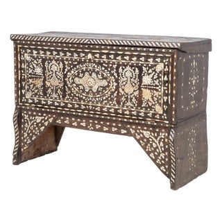 Syrian Mother-of-Pearl Inlaid Cabinet, 19th C. For Sale