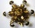 Gold Plated Metal Flowers with Leaves Chandelier 6 Lights from Banci Firenze, 1970s For Sale - Image 12 of 12