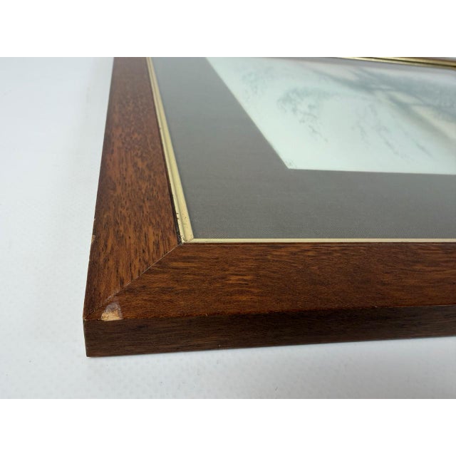Kathleen Cadick, Melancholy, 1970s, Etching & Aquatint, Framed For Sale - Image 4 of 7