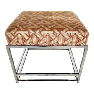 MCM Michael Weiss Larkin Ottoman For Sale