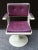 Desk Chair with Purple & White Plastic on Tulip Base, 1970s For Sale - Image 14 of 14