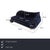 The Bretz Gaudi three-seater sofa exudes elegance, thanks in particular to its deep blue hue and gold accents. The high-...