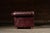 Mid 20th Century Deep Oxblood Leather Chesterfield Sofa With Nailhead Trim For Sale - Image 11 of 12