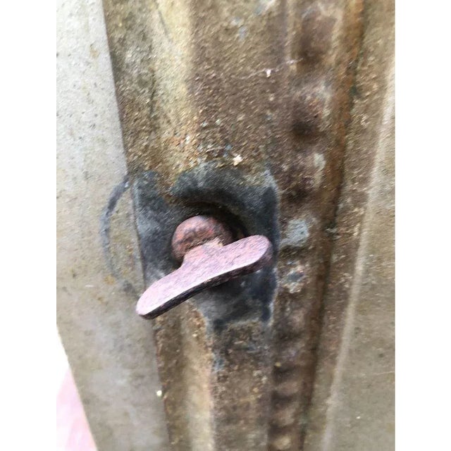 Rustic 1930s Country Tin Bread & Cake Cabinet For Sale - Image 3 of 12