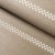 Schumacher SAMPLE - Schumacher Checkered Stripe Sisal Wallpaper In Flax 1 For Sale - Image 4 of 4