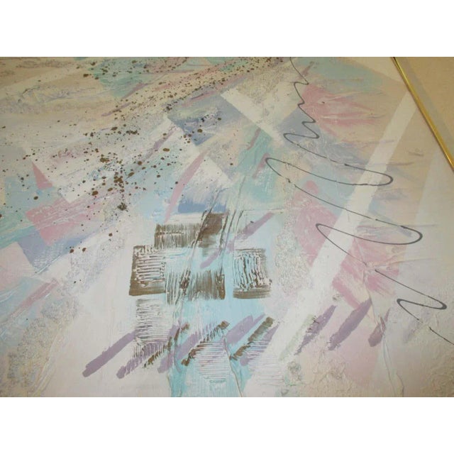 Metal Vintage Lee Reynolds Large Abstract For Sale - Image 7 of 13