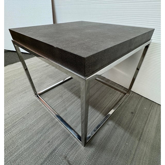 2000 - 2009 Van Thiel for Restoration Hardware Nicholas Side Table For Sale - Image 5 of 12