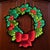 Add a glowing touch of Christmas charm to your décor with the Holly Wreath with Bow Ekkolight. Measuring 24 inches tall,...