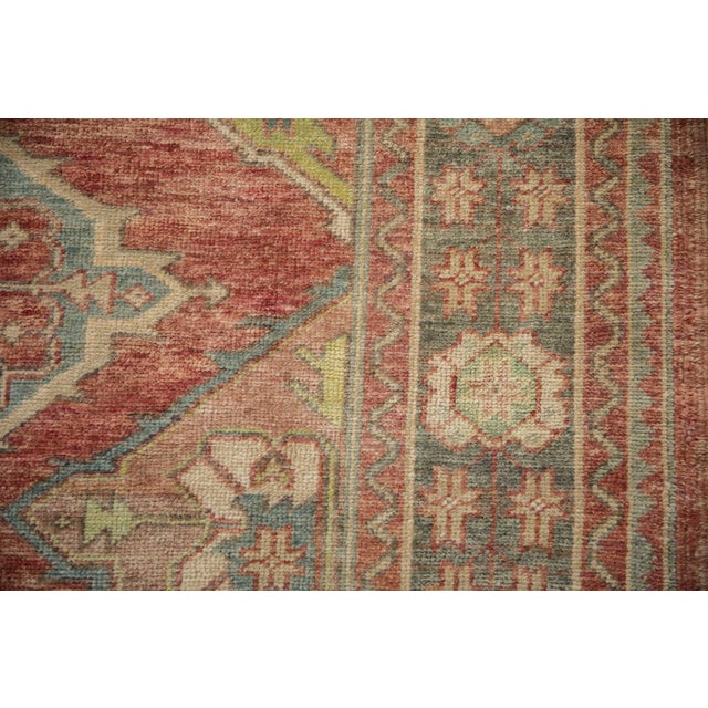 Vintage Distressed Oushak Rug Runner - 5'4" x 11'3" For Sale - Image 11 of 11