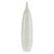 Artisan Tall White Ceramic Vase with Subtle Relief Decoration For Sale - Image 10 of 18