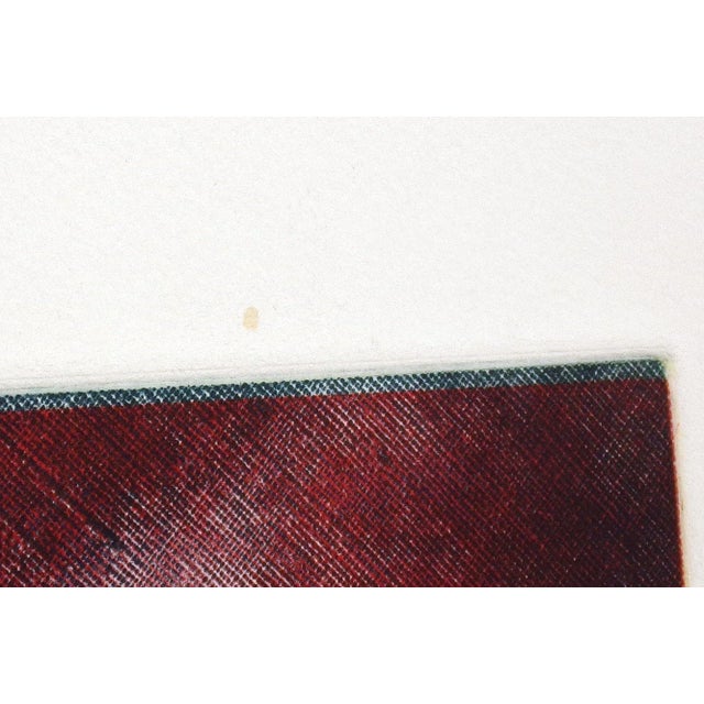 Paper 1980s Bruce Weinberg "Dawn" Hand Signed Fine Art Etching For Sale - Image 7 of 9