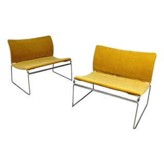 Saghi Armchairs by Kazuhide Takahama for Cassina, Italy, 1960s, Set of 2 For Sale