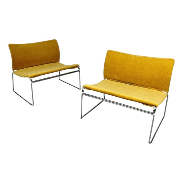 Saghi Armchairs by Kazuhide Takahama for Cassina, Italy, 1960s, Set of 2 For Sale