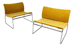 Saghi Armchairs by Kazuhide Takahama for Cassina, Italy, 1960s, Set of 2