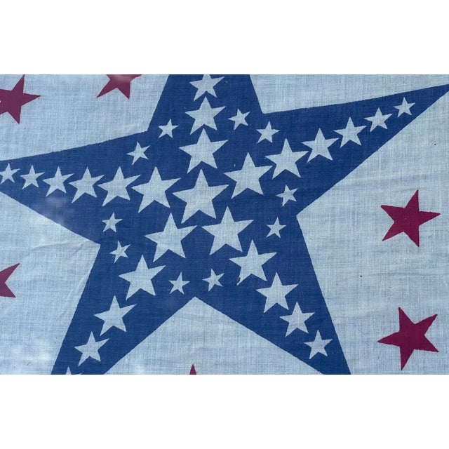 Along with antique and vintage American flags, we have also acquired a nice collection of antique bunting. This is one of...