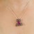 Metal 1890s Revival Inspired Silver & 3Ct Natural Ruby Diamond Pavé Frog Brooch Pendant For Sale - Image 7 of 14