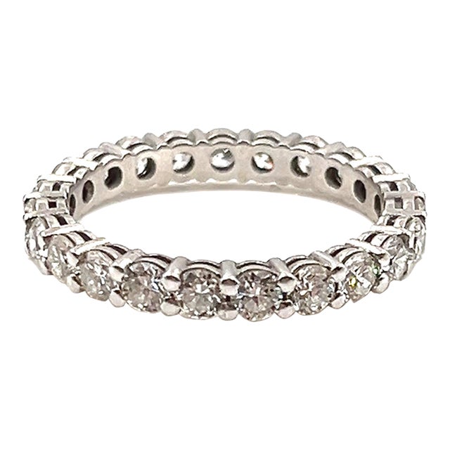 2.30 Ct Diamond Eternity Ring Size 7.5 For Sale