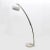 Silver Italian Modern Extendable Arched Floor Lamp by Goffredo Reggiani, 1970s For Sale - Image 8 of 8
