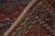 1920s Hand-Knotted Antique Russian Soumak Rug in Red, Blue, Medallion All Over Pattern For Sale - Image 5 of 6