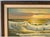 Listed Artist William Hoffman X Large Gold Gilt Framed Sunset Seascape 1970 For Sale - Image 4 of 18