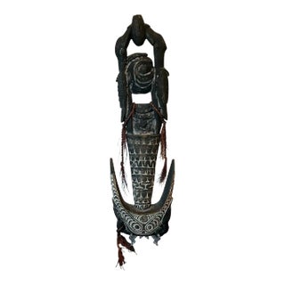 Carved Wood Hook Figure Papua New Guinea For Sale