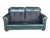 Vintage Dark Green Tufted Leather English Club Loveseat For Sale - Image 14 of 14