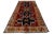 Textile 1960s Vintage Azeri Handmade Red Tribal Wool Runner For Sale - Image 7 of 9