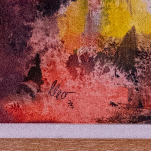 Lleo, Stylised Female Portraits, Mid-20th Century, Oil Paintings, Set of 2 For Sale - Image 11 of 14