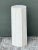 Stone Vintage Small White Marble Hexagonal Pedestal For Sale - Image 7 of 12