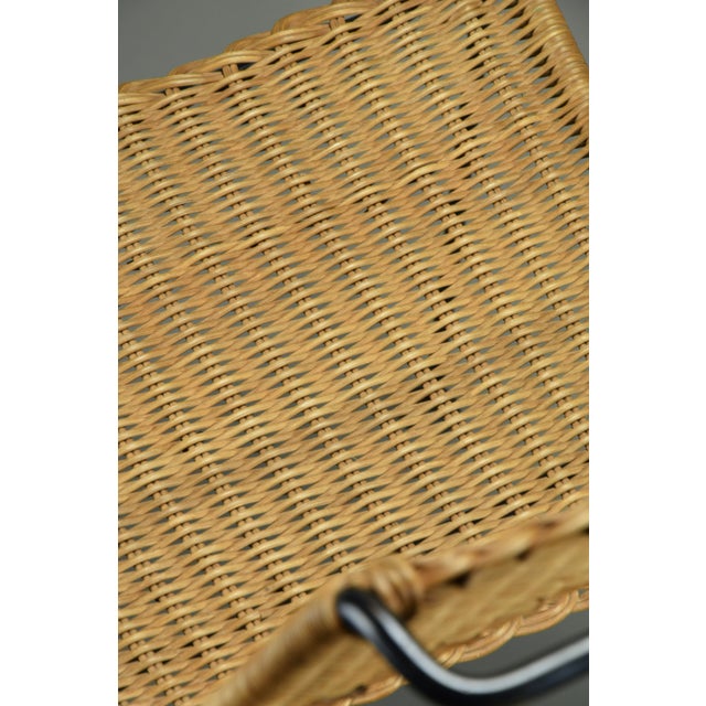 Black Mid-Century Modern Armchair by Paul Schneider-Eslebens for Wilde & Spieth, 1955 For Sale - Image 8 of 17