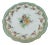 1980s Chelsea House Decorative Floral Design Dining Plate Asian Inspired Yellow For Sale