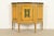 A gorgeous Italian Neoclassical or Louis XVI style demilune console or bar cabinet Italy, Circa Mid-20th Century Paint...