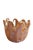 Mid-Century Modern Murano Amber Glass Decorative Bowl For Sale - Image 3 of 9