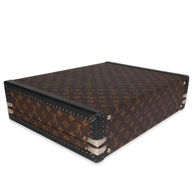 Monogram Macassar President Briefcase For Sale In New York - Image 6 of 7