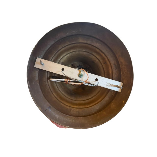 Glass Edwardian Flushmount Light Fixtures With Finials - Pair For Sale - Image 7 of 7