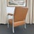 Metal Mid-Century Machine-Age Brushed Aluminum Leather Armchair For Sale - Image 7 of 9