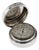 Antique English Silver Barometer from Asprey of London, 1919 For Sale