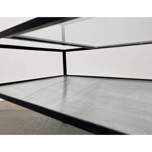 Mid-Century Modern German Minimalist Bar Cart Trolley by Herbert Hirche for Holzäpfel, 1960s For Sale - Image 17 of 18